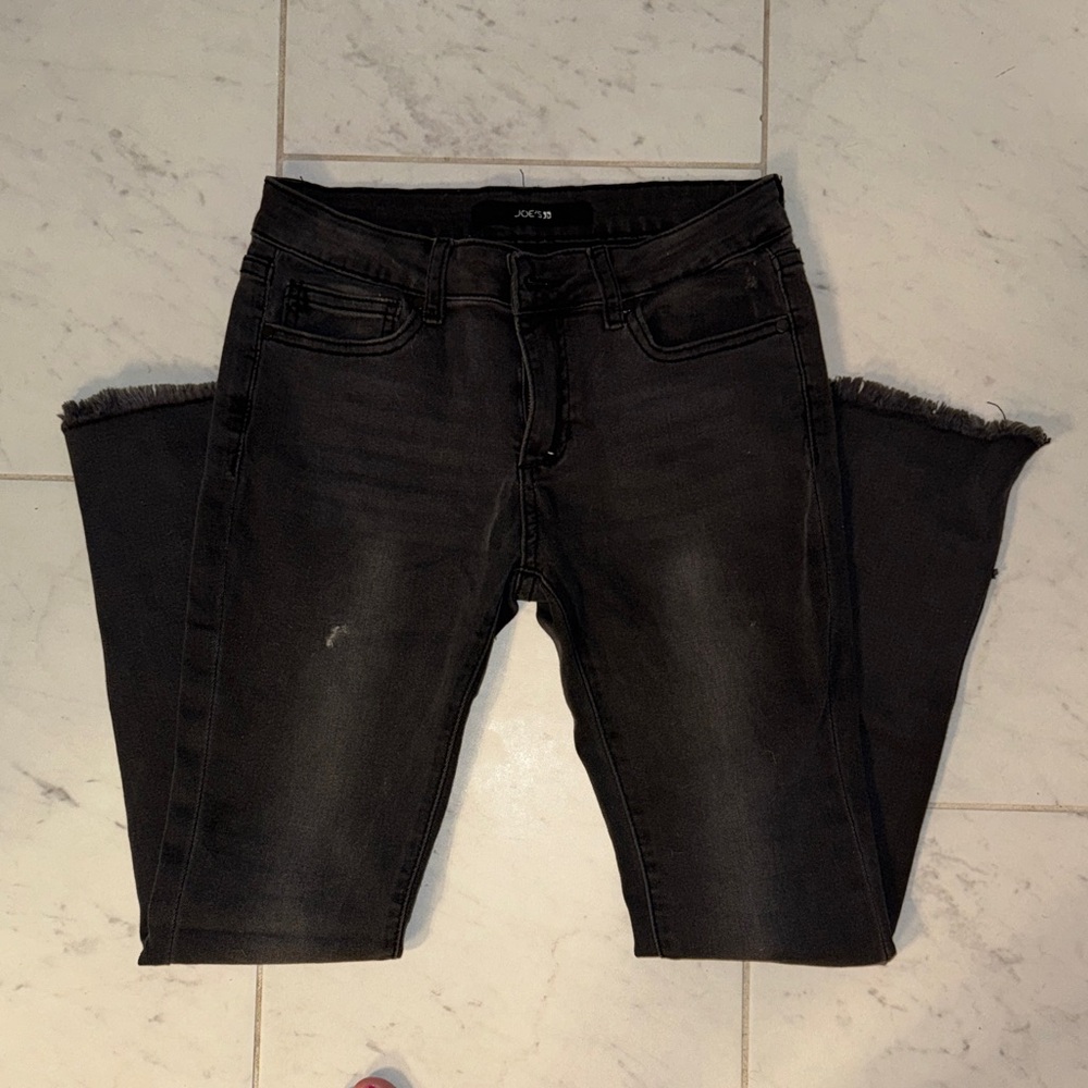 Joe's Jeans Women's Black Cropped Jeans